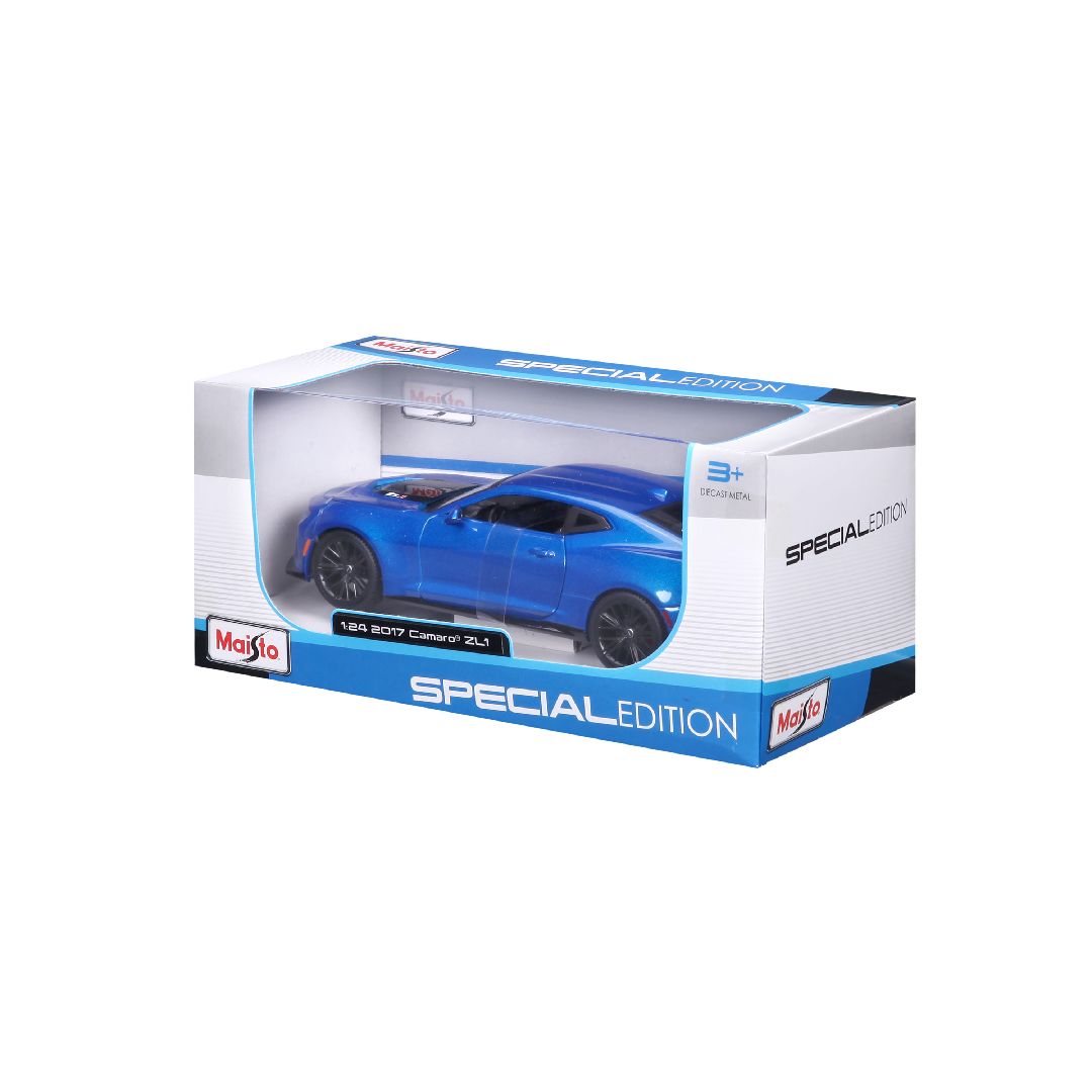 Maisto 1/24 SE 2017 Chevrolet Camaro ZL1 - Metallic Blue