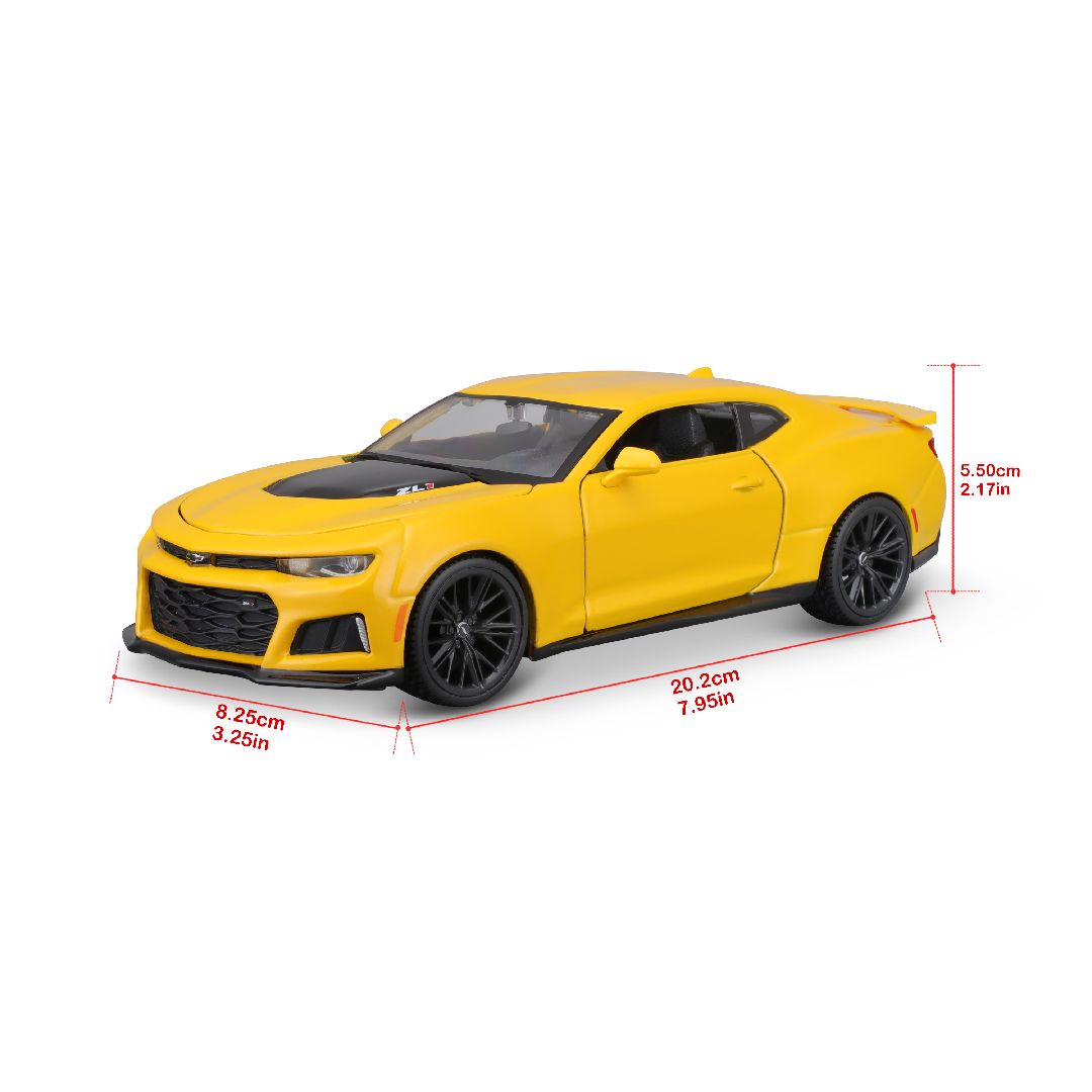 Maisto 1/24 SE 2017 Chevrolet Camaro ZL1 - Metallic Yellow