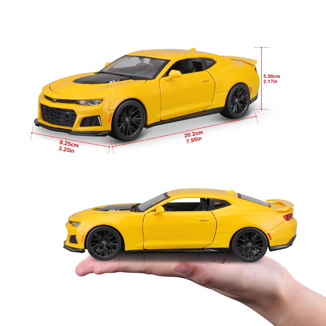 Maisto 1/24 SE 2017 Chevrolet Camaro ZL1 - Metallic Yellow