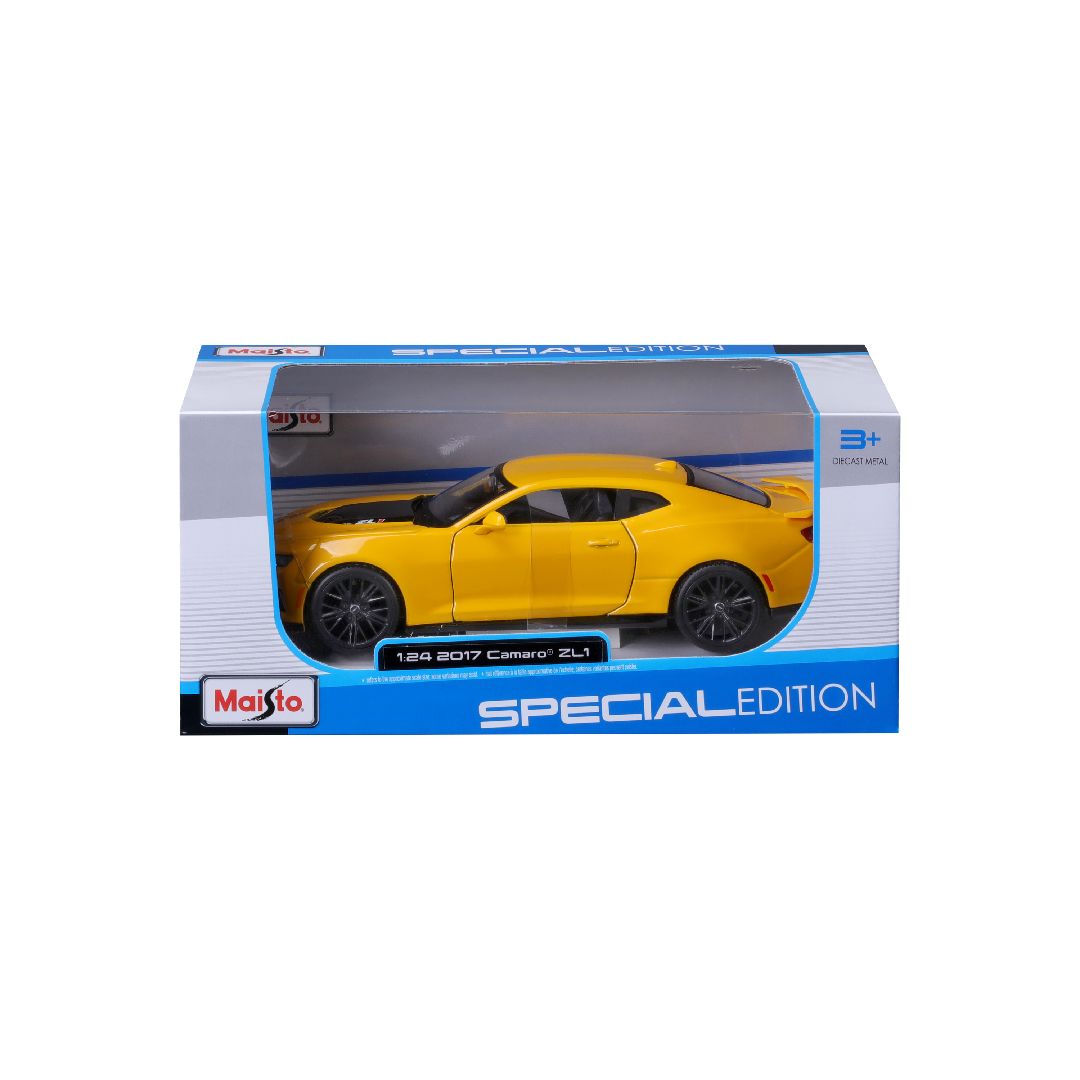 Maisto 1/24 SE 2017 Chevrolet Camaro ZL1 - Metallic Yellow