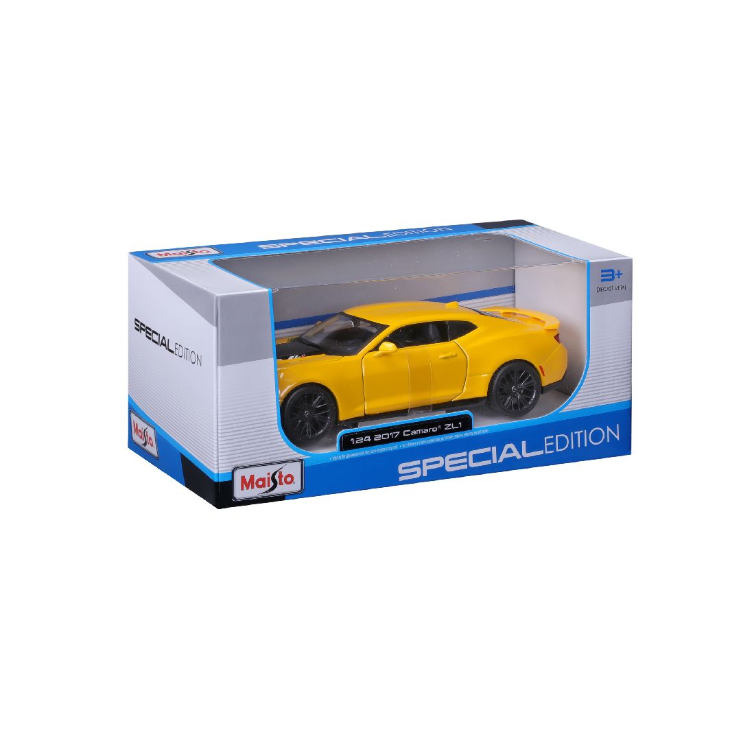 Maisto 1/24 SE 2017 Chevrolet Camaro ZL1 - Metallic Yellow