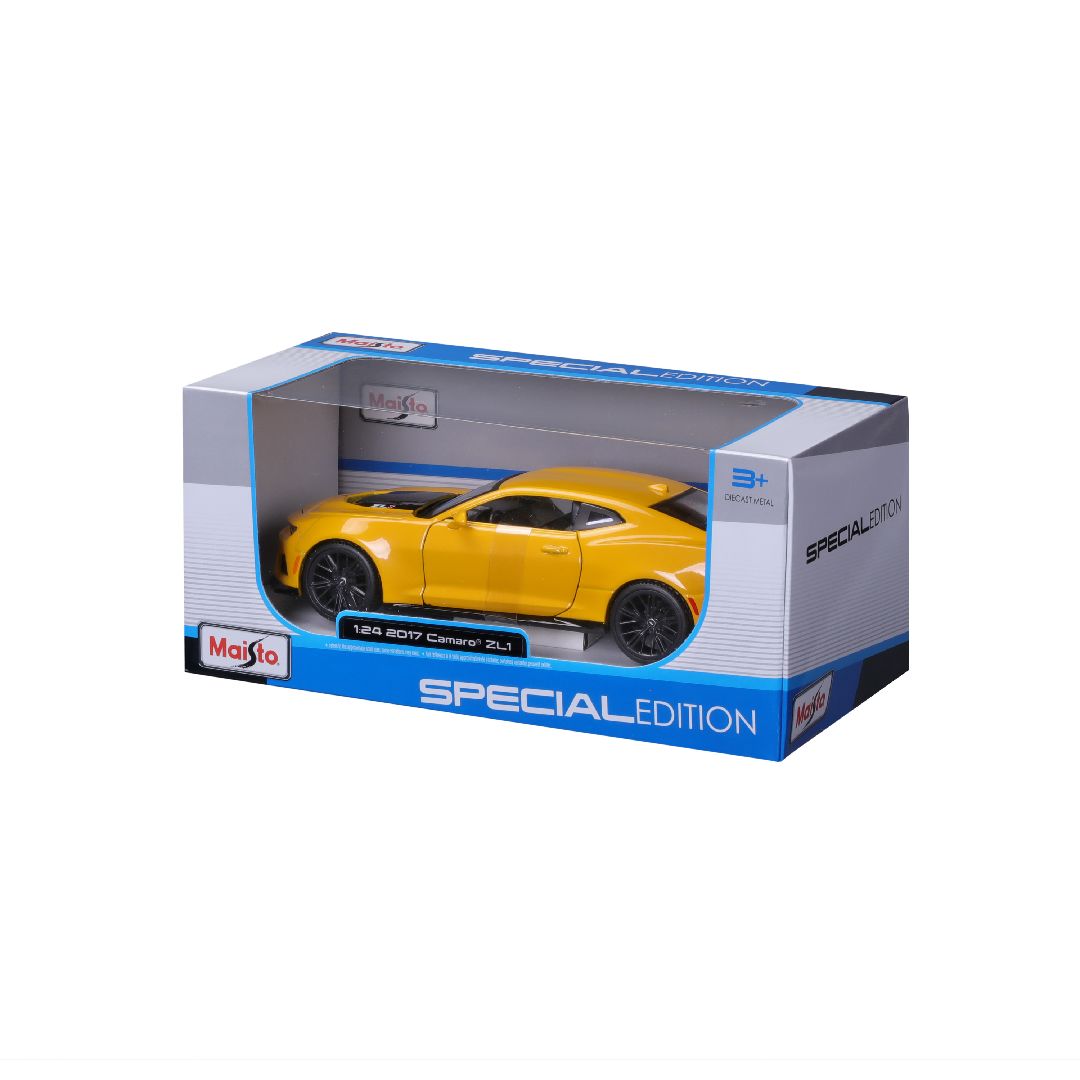 Maisto 1/24 SE 2017 Chevrolet Camaro ZL1 - Metallic Yellow