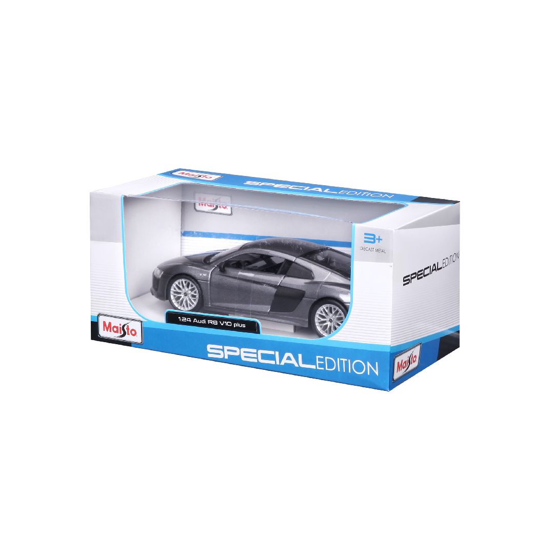Maisto 1/24 SE Audi R8 V10 Plus - Grey