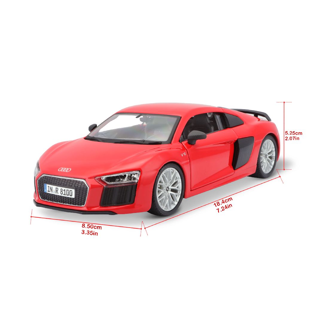 Maisto 1/24 SE Audi R8 V10 Plus (Red)