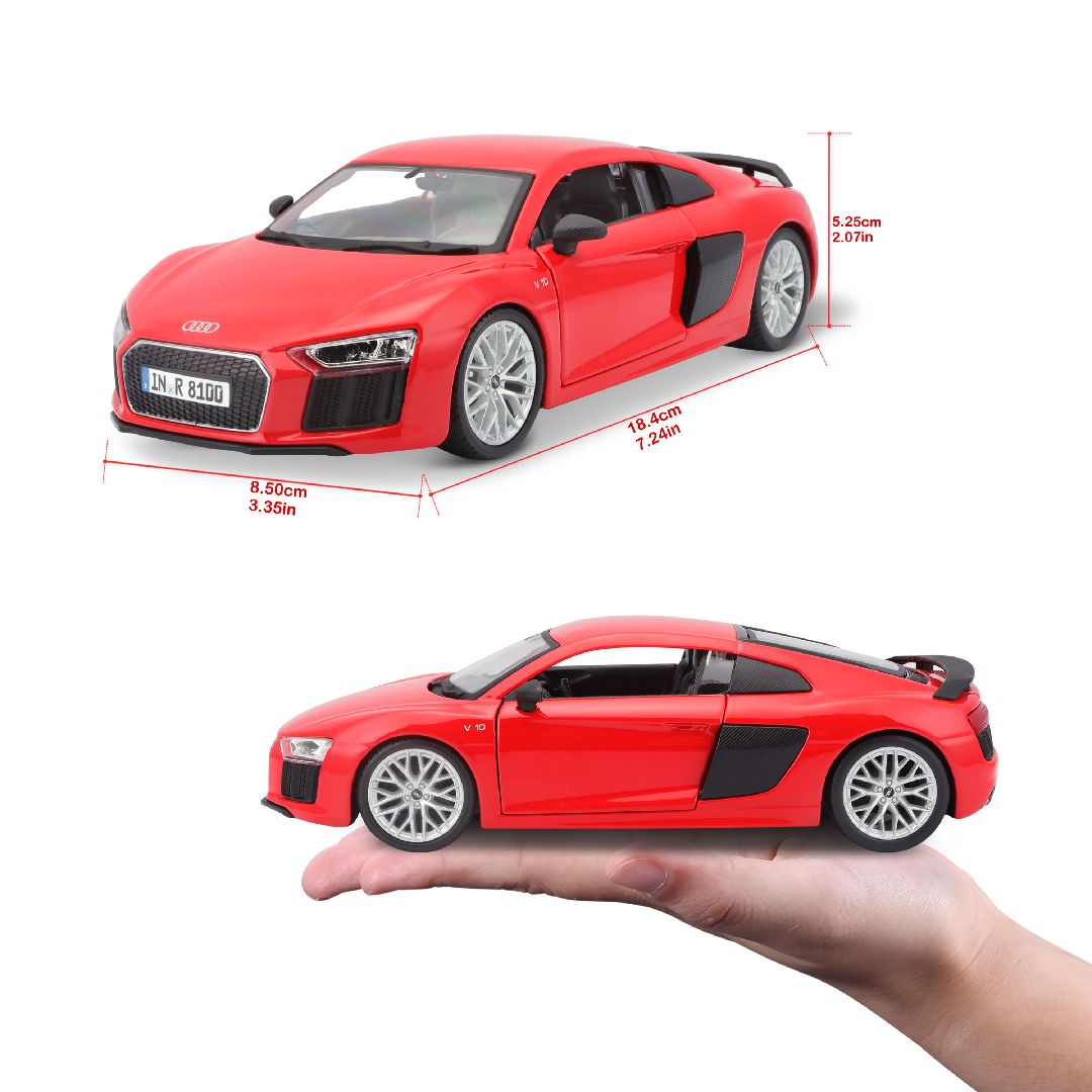 Maisto 1/24 SE Audi R8 V10 Plus (Red)