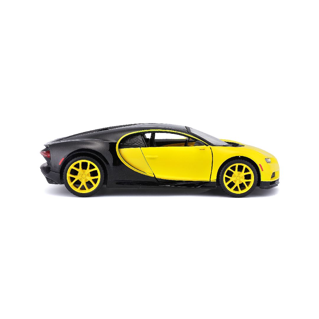 Maisto 1/24 SE Bugatti Chiron - Yellow/Black