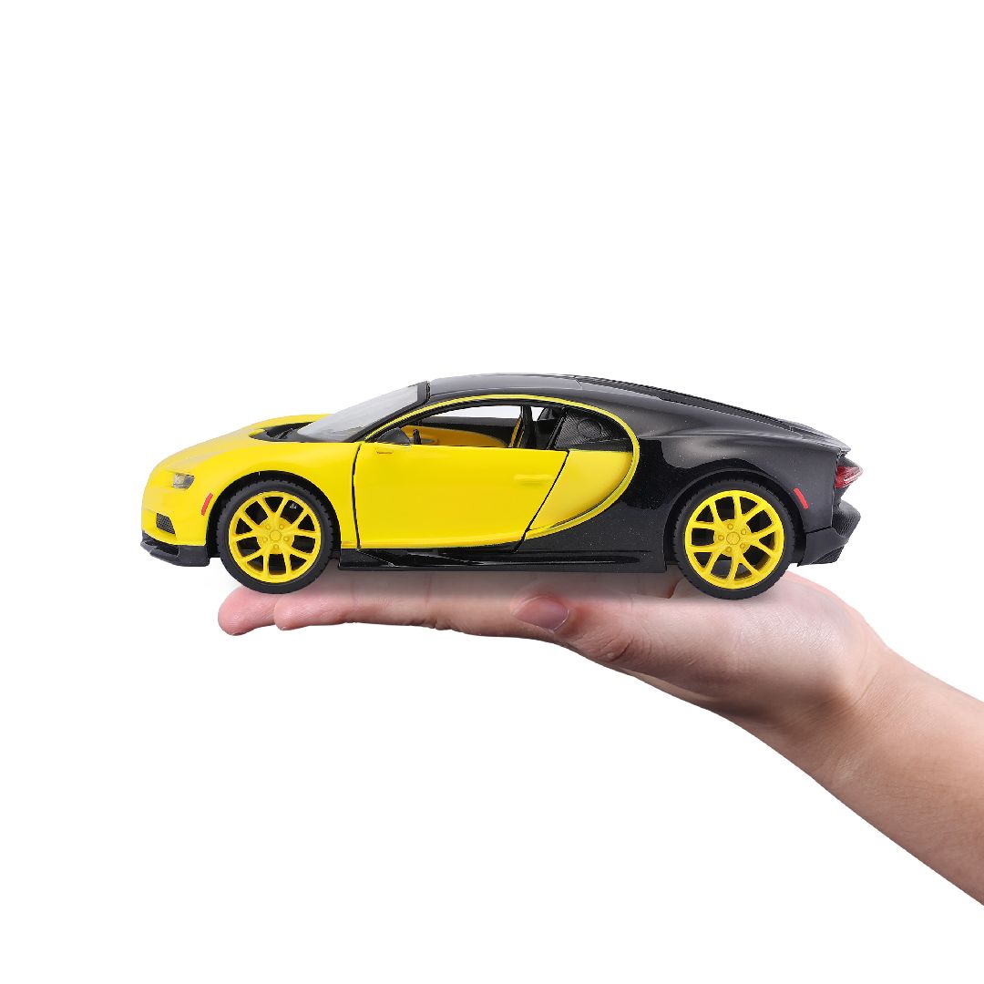 Maisto 1/24 SE Bugatti Chiron - Yellow/Black