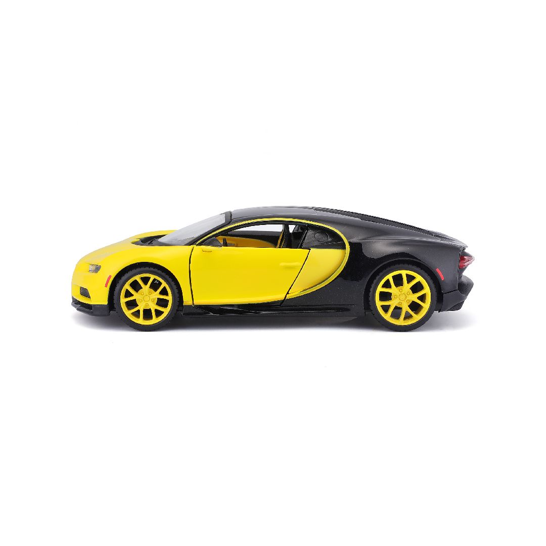 Maisto 1/24 SE Bugatti Chiron - Yellow/Black