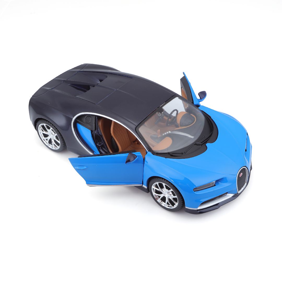 Maisto 1/24 SE Bugatti Chiron (Blue/Deep Blue)
