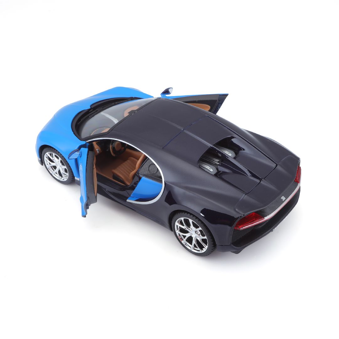 Maisto 1/24 SE Bugatti Chiron (Blue/Deep Blue)