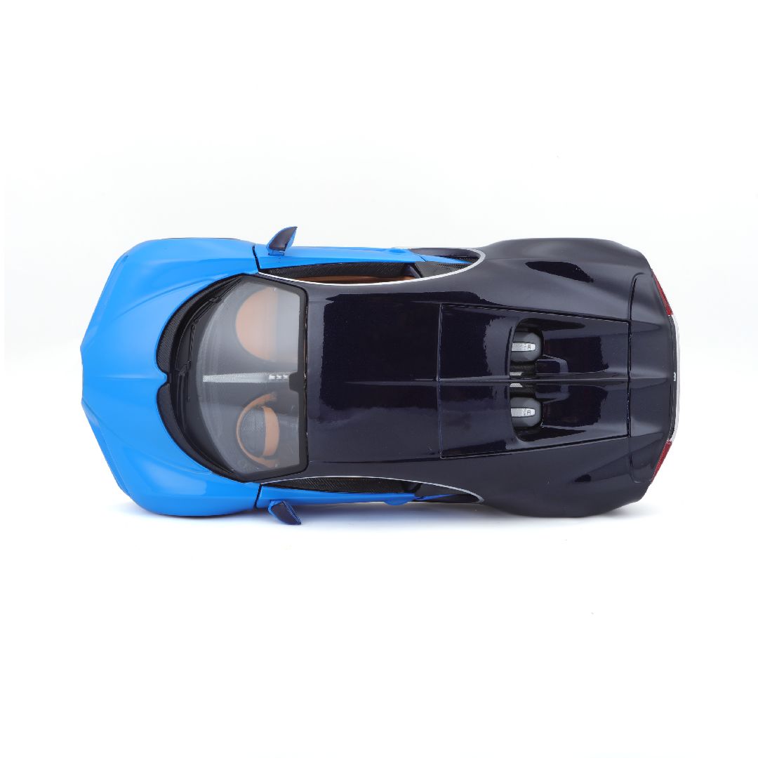 Maisto 1/24 SE Bugatti Chiron (Blue/Deep Blue)