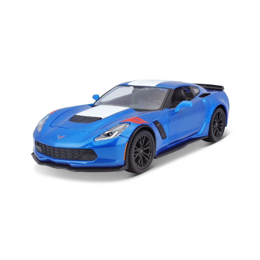 Maisto 1/24 SE 2017 Corvette Grand Sport - Metallic Blue