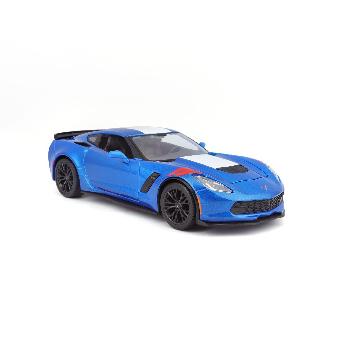 Maisto 1/24 SE 2017 Corvette Grand Sport - Metallic Blue