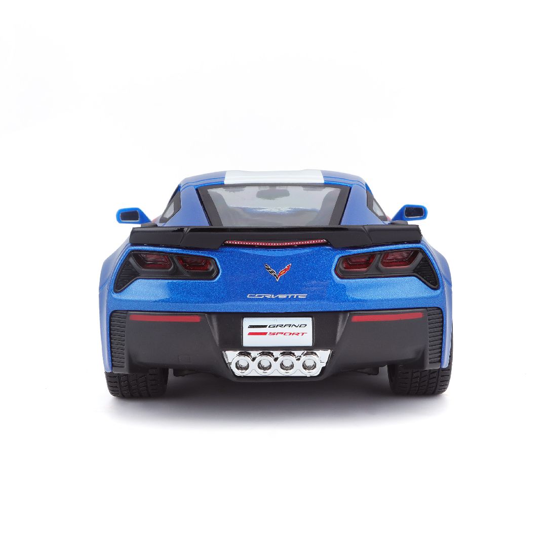 Maisto 1/24 SE 2017 Corvette Grand Sport - Metallic Blue