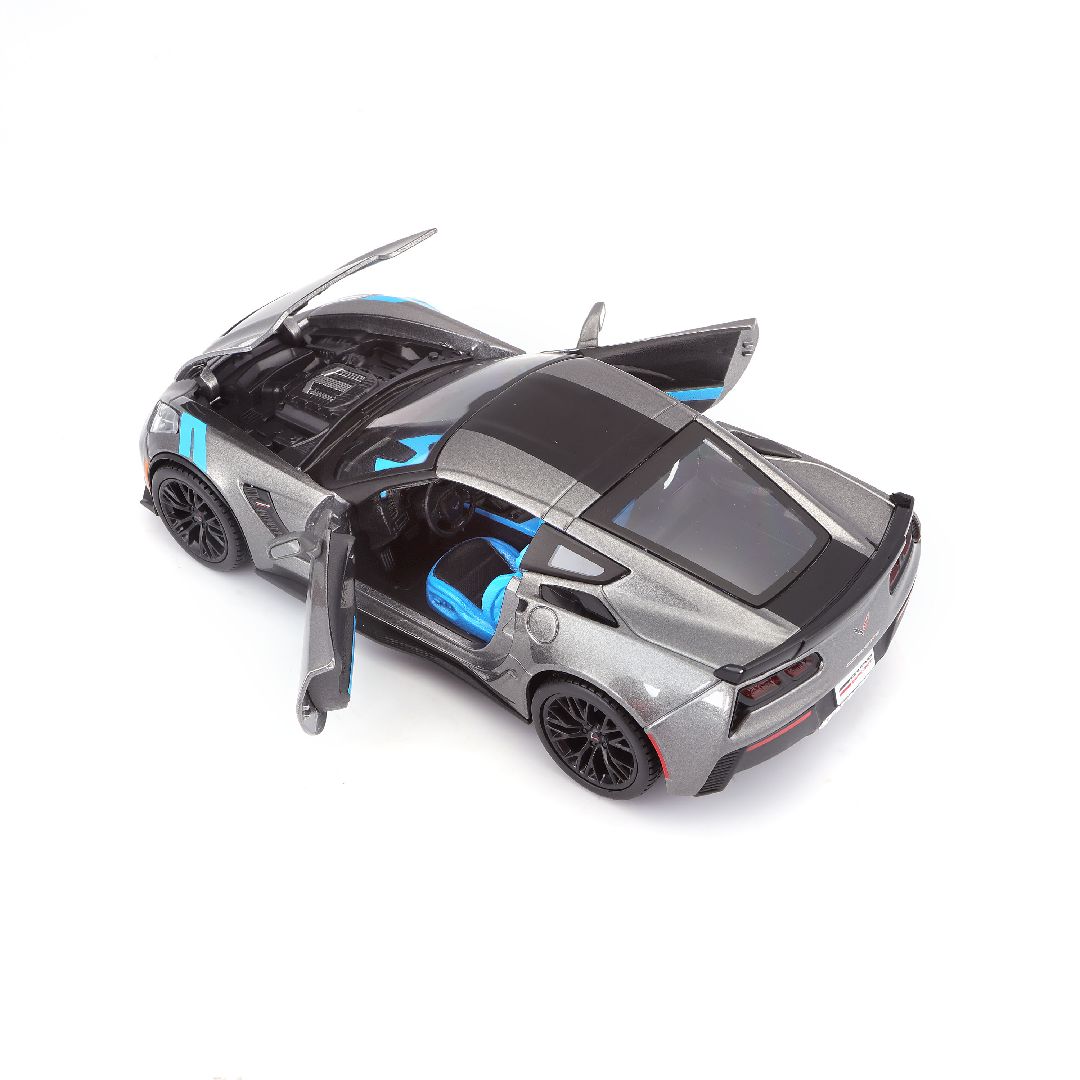 Maisto 1/24 SE 2017 Chevrolet Corvette Grand Sport (Grey)