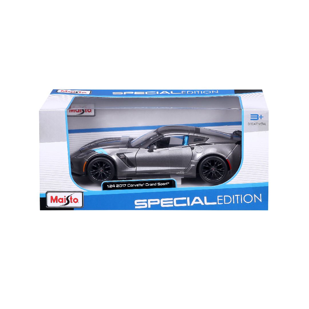 Maisto 1/24 SE 2017 Chevrolet Corvette Grand Sport (Grey)