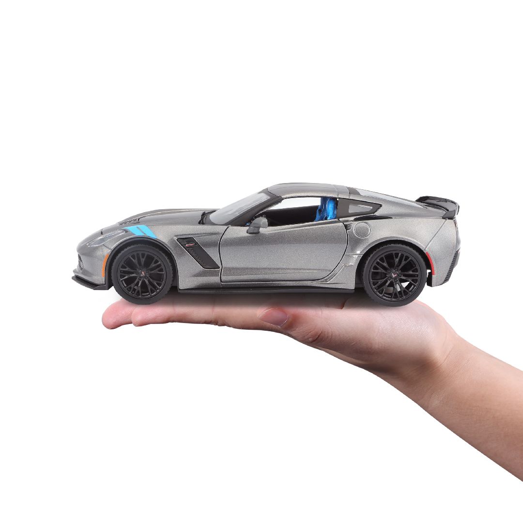 Maisto 1/24 SE 2017 Chevrolet Corvette Grand Sport (Grey)