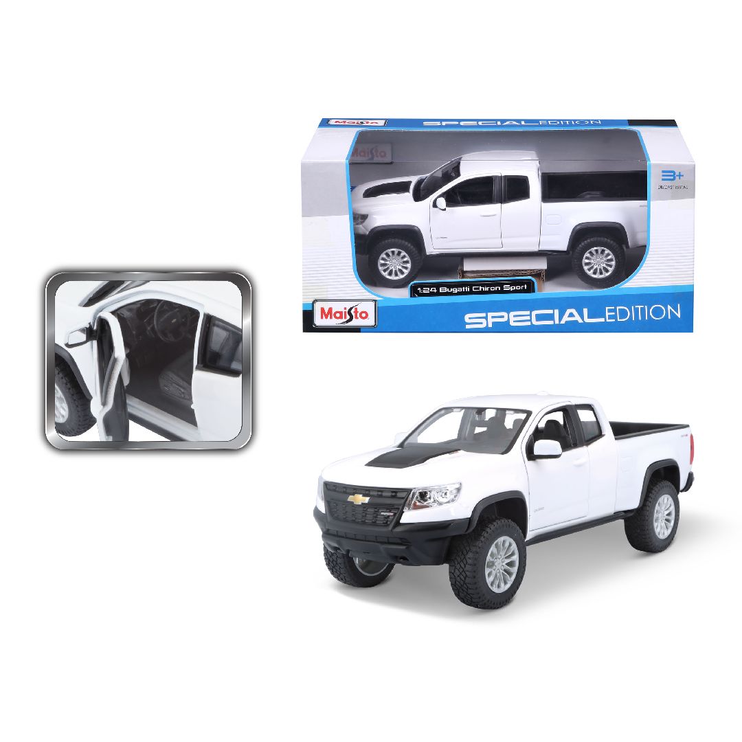 Maisto 1/27 SE 2017 Chevrolet Colorado ZR2 - White