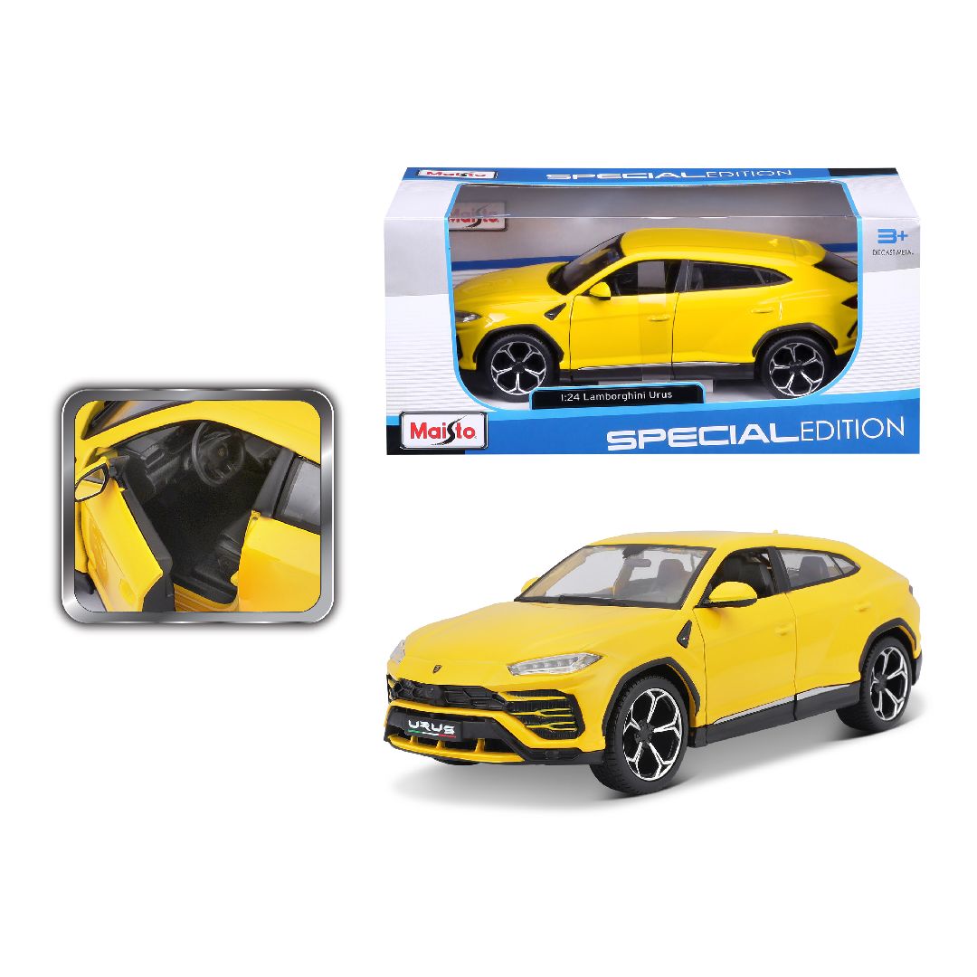 Maisto 1/25 SE Lamborghini Urus 2018 - Yellow