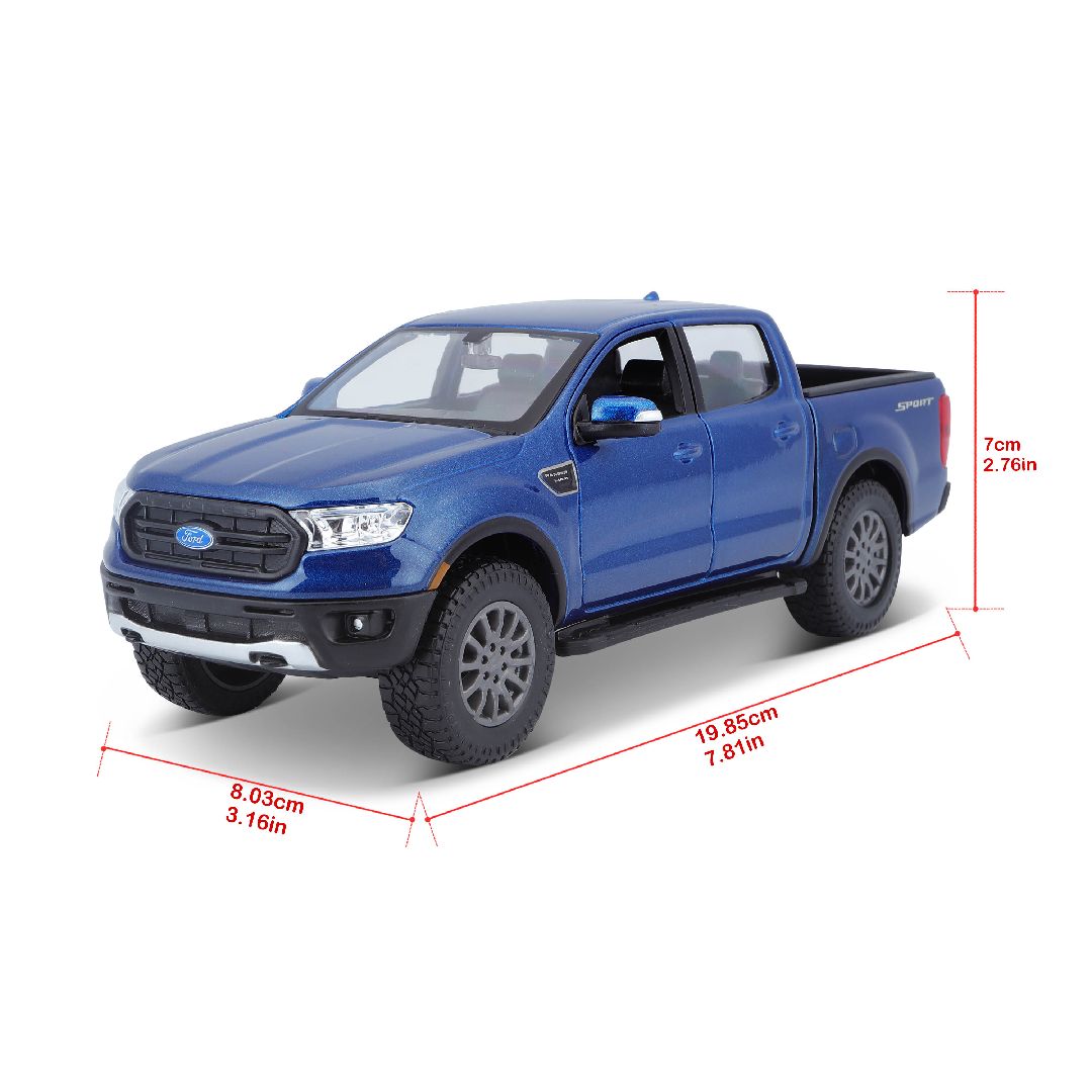 Maisto 1/24 SE 2019 Ford Ranger - Metallic Blue