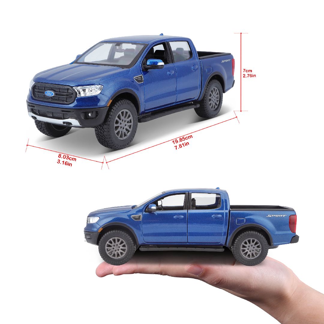 Maisto 1/24 SE 2019 Ford Ranger - Metallic Blue