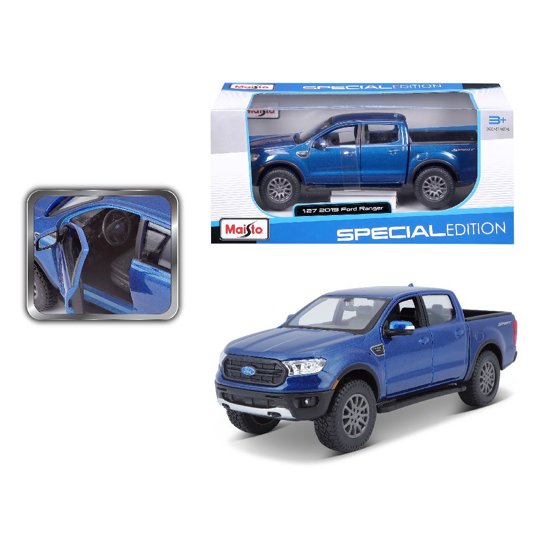 Maisto 1/24 SE 2019 Ford Ranger - Metallic Blue