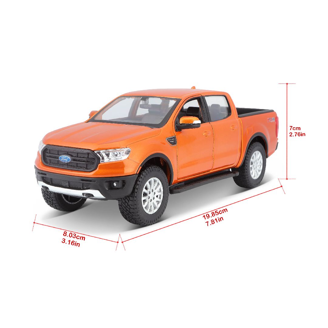 Maisto 1/24 SE 2019 Ford Ranger - Metallic Orange