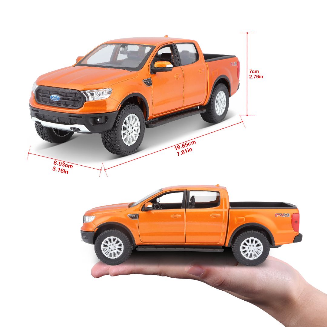Maisto 1/24 SE 2019 Ford Ranger - Metallic Orange