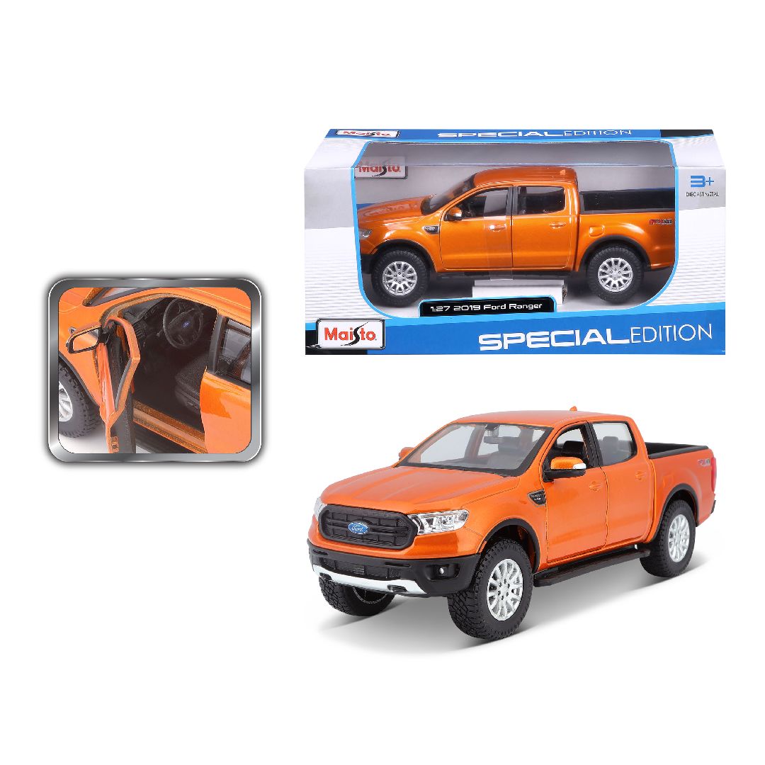Maisto 1/24 SE 2019 Ford Ranger - Metallic Orange