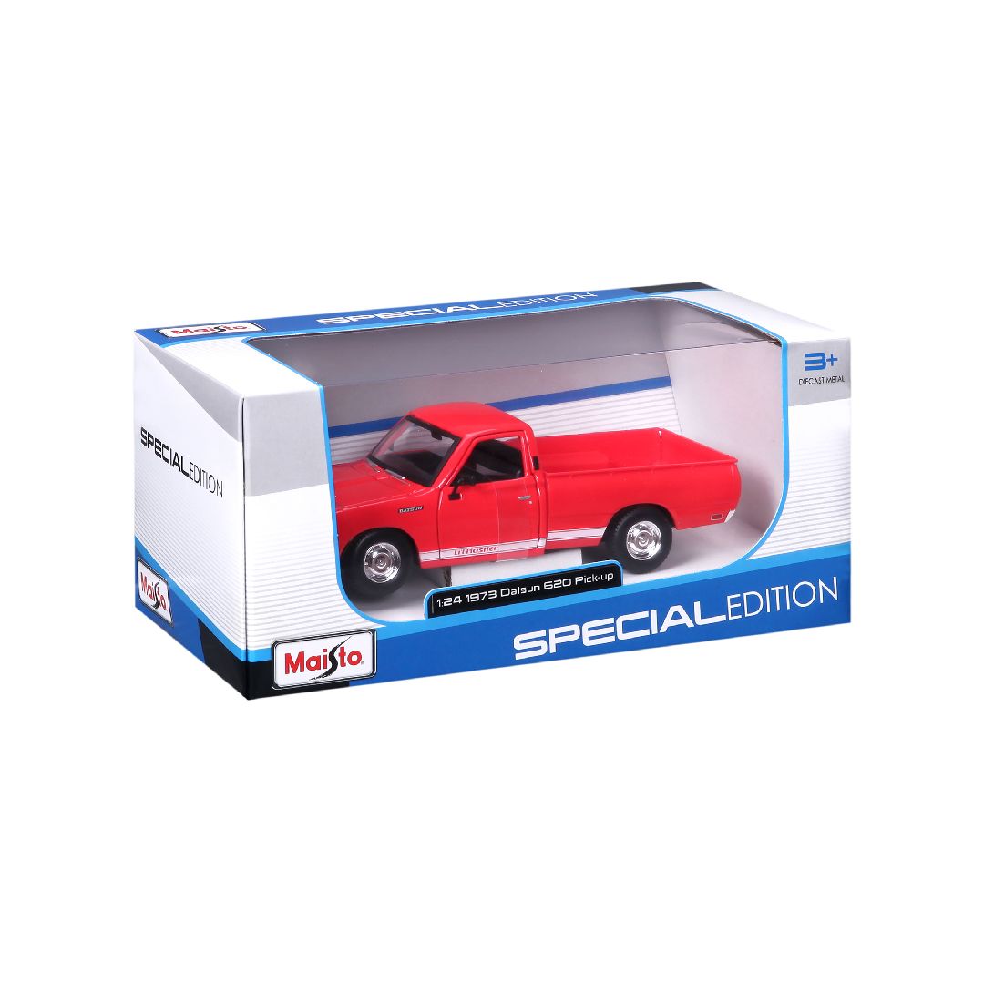 Maisto 1/24 SE 1973 Datsun 620 Pick-up (Red)