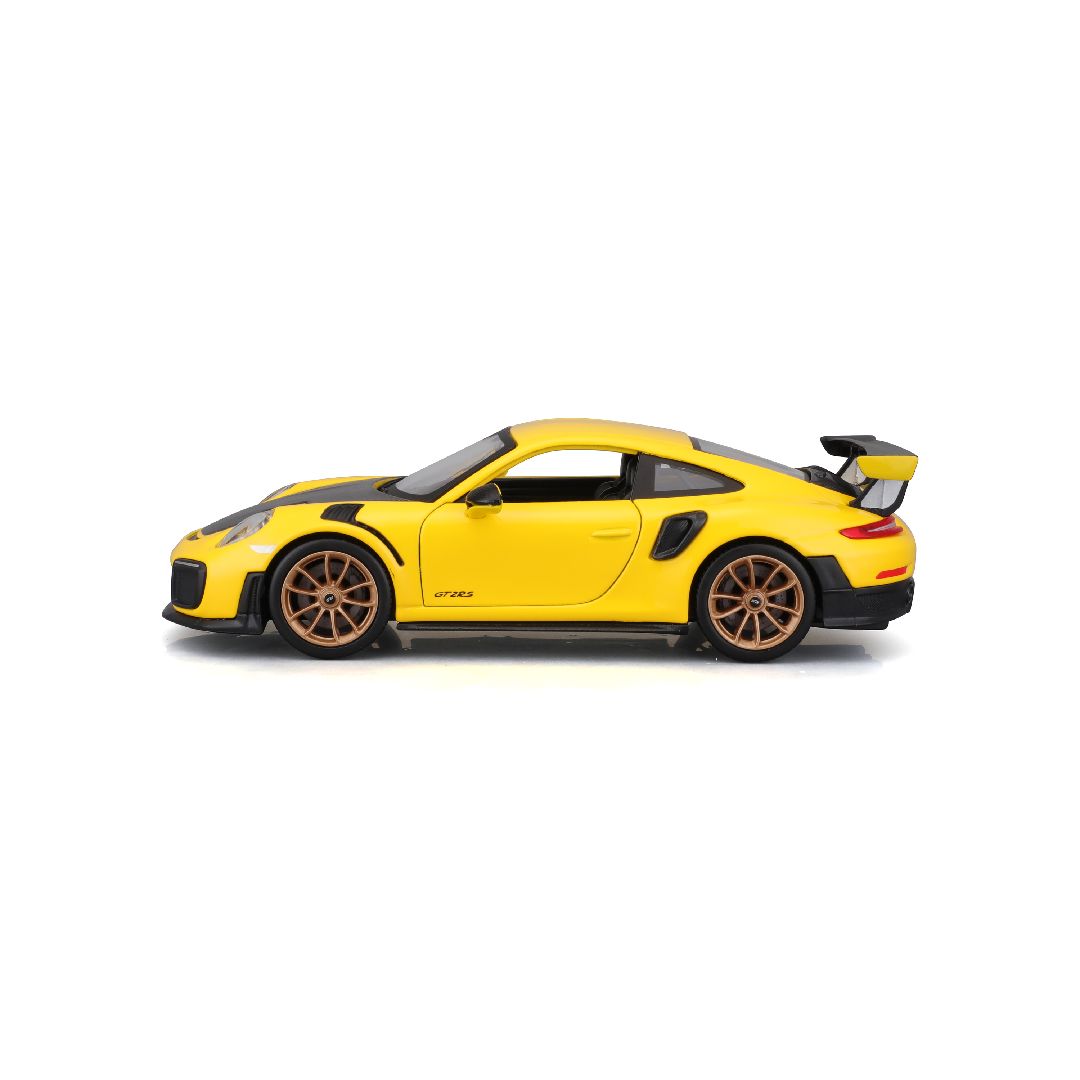 Maisto 1/24 SE 2018 Porsche 911 GT2 RS (Yellow/Black)