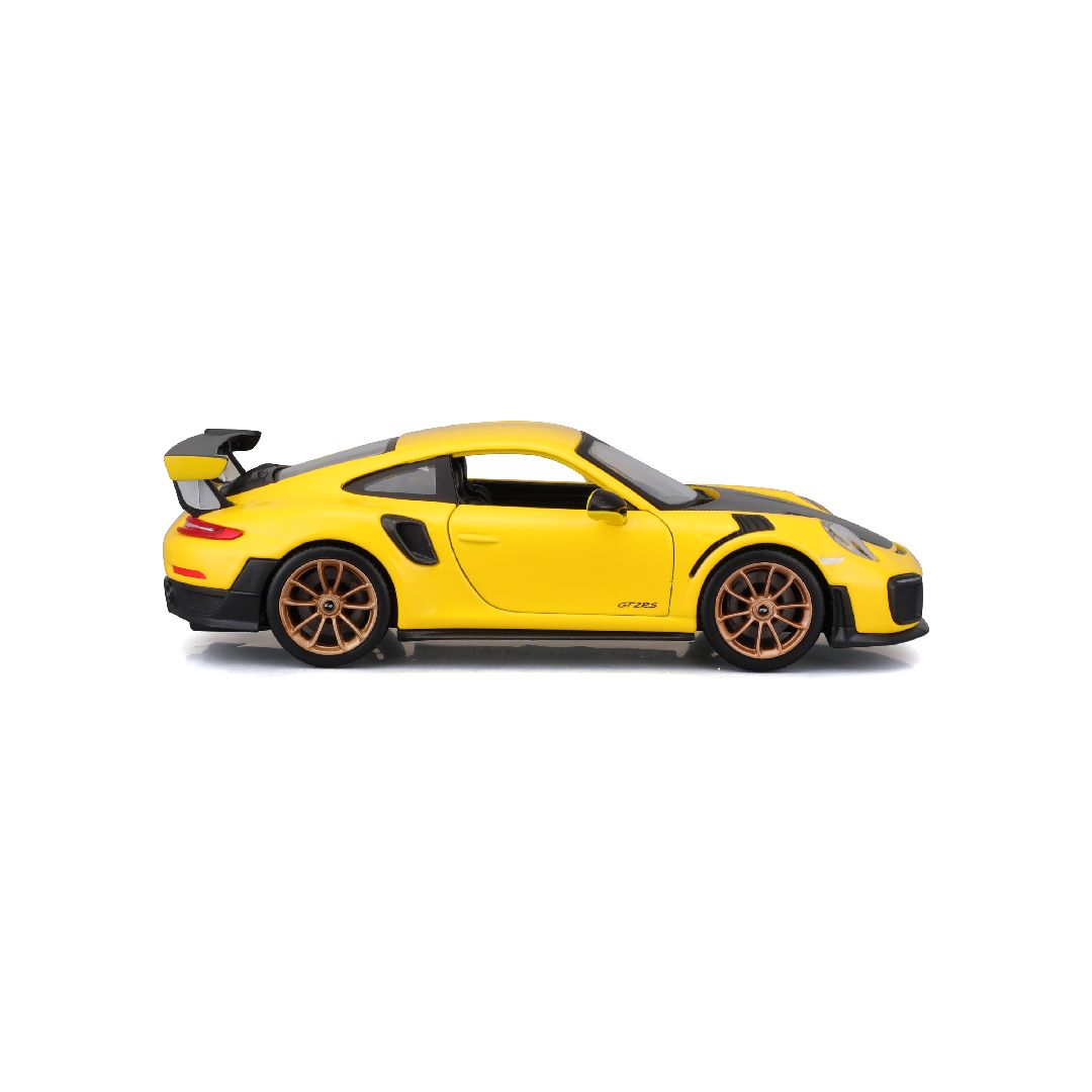 Maisto 1/24 SE 2018 Porsche 911 GT2 RS (Yellow/Black)