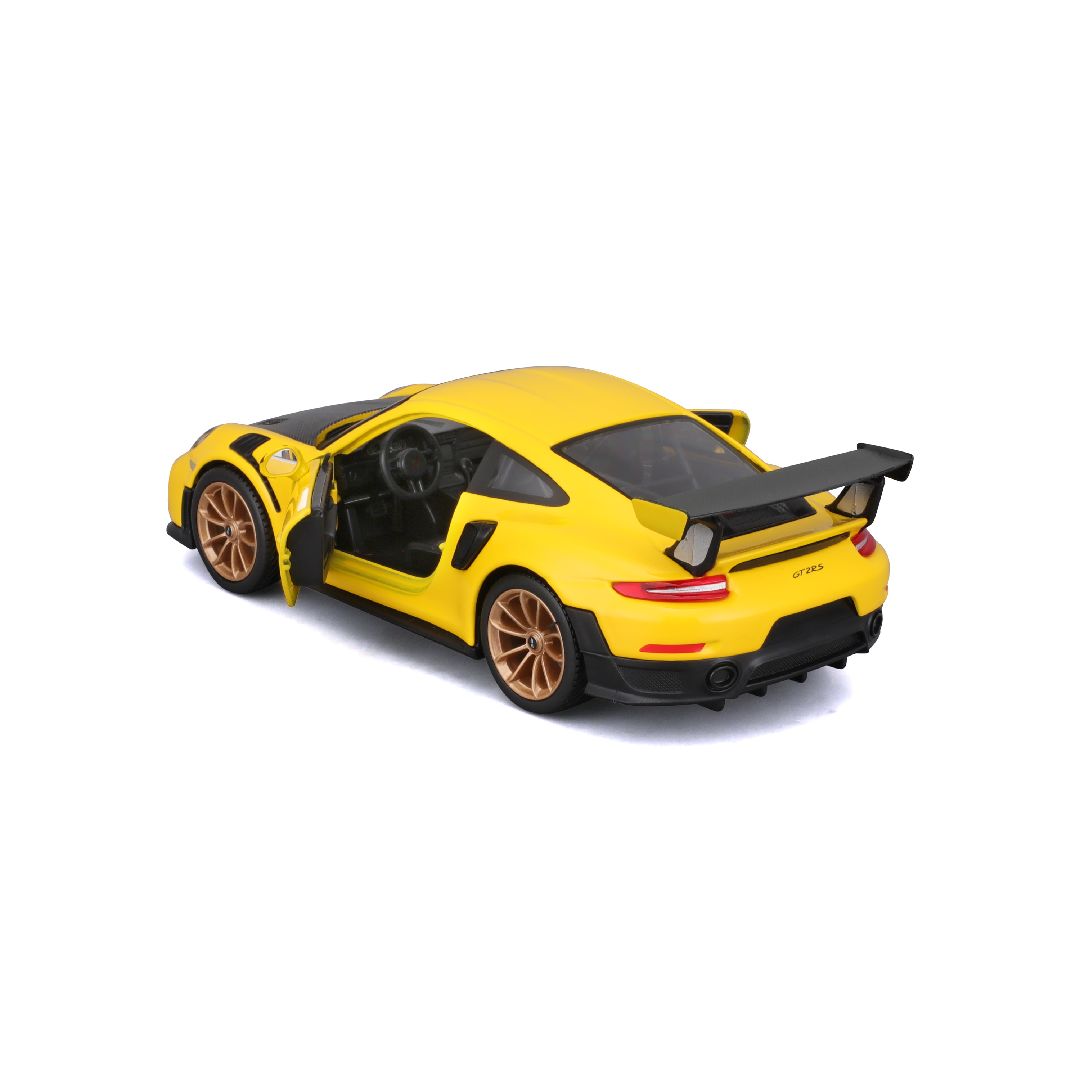 Maisto 1/24 SE 2018 Porsche 911 GT2 RS (Yellow/Black)