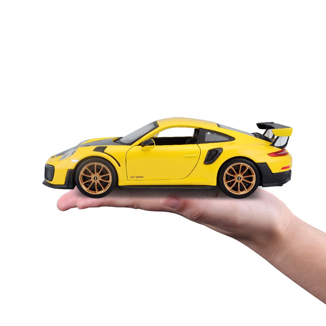 Maisto 1/24 SE 2018 Porsche 911 GT2 RS (Yellow/Black)