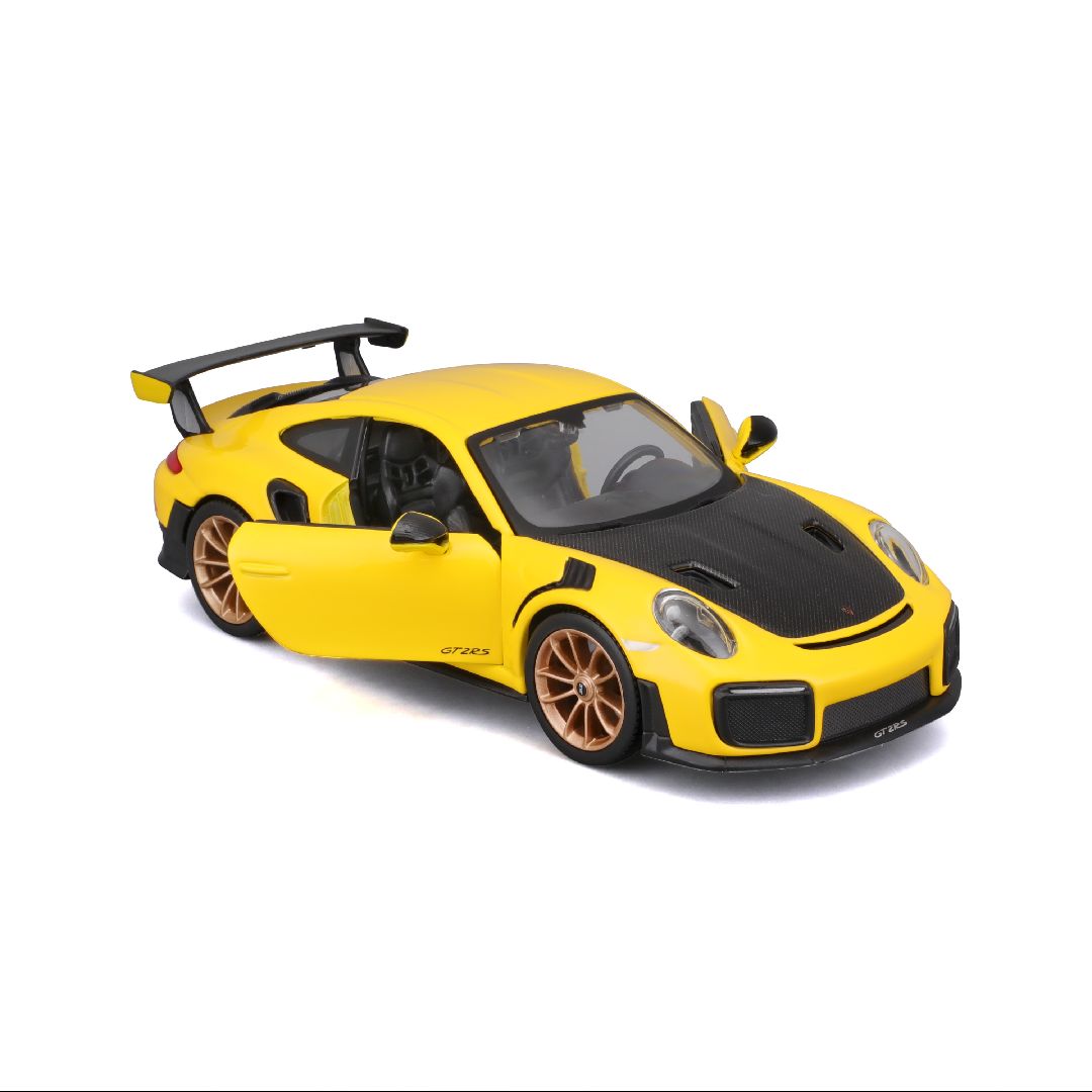 Maisto 1/24 SE 2018 Porsche 911 GT2 RS (Yellow/Black)