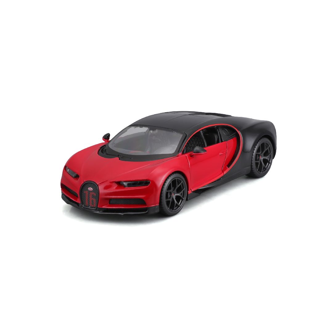 Maisto 1/24 SE Bugatti Chiron Sport - Red #16