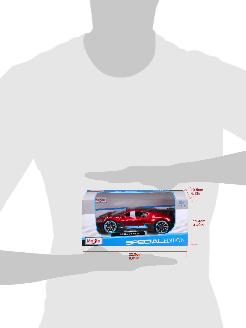 Maisto 1/24 SE Bugatti Divo - Red