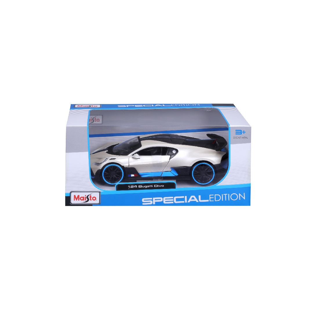 Maisto 1/24 SE Bugatti Divo - Met White