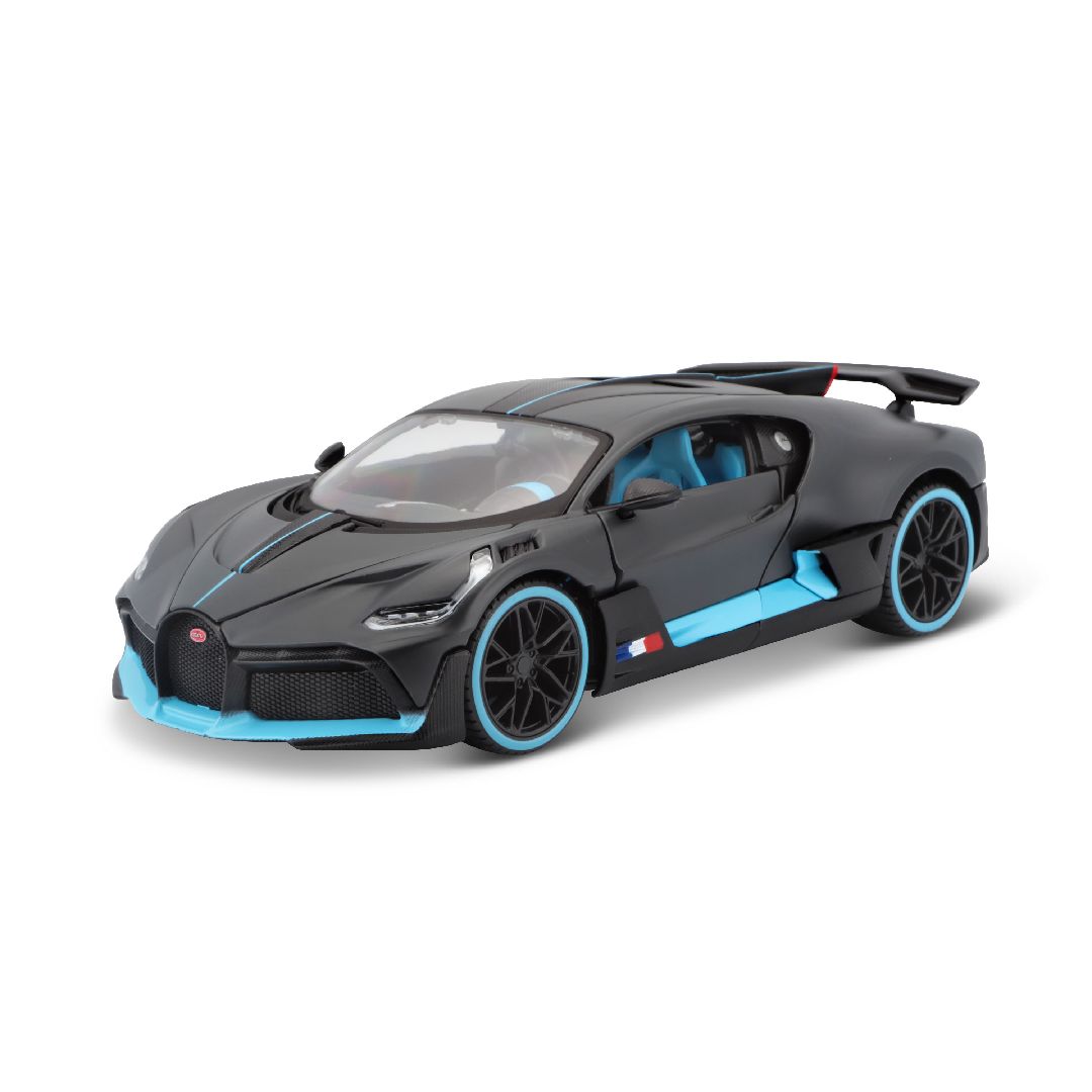 Maisto 1/24 SE Bugatti Divo (Charcoal/Blue)