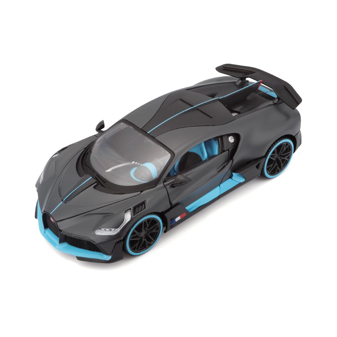 Maisto 1/24 SE Bugatti Divo (Charcoal/Blue)