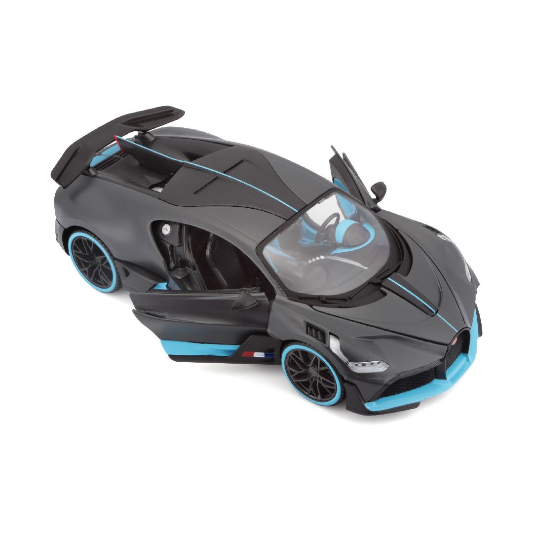 Maisto 1/24 SE Bugatti Divo (Charcoal/Blue)