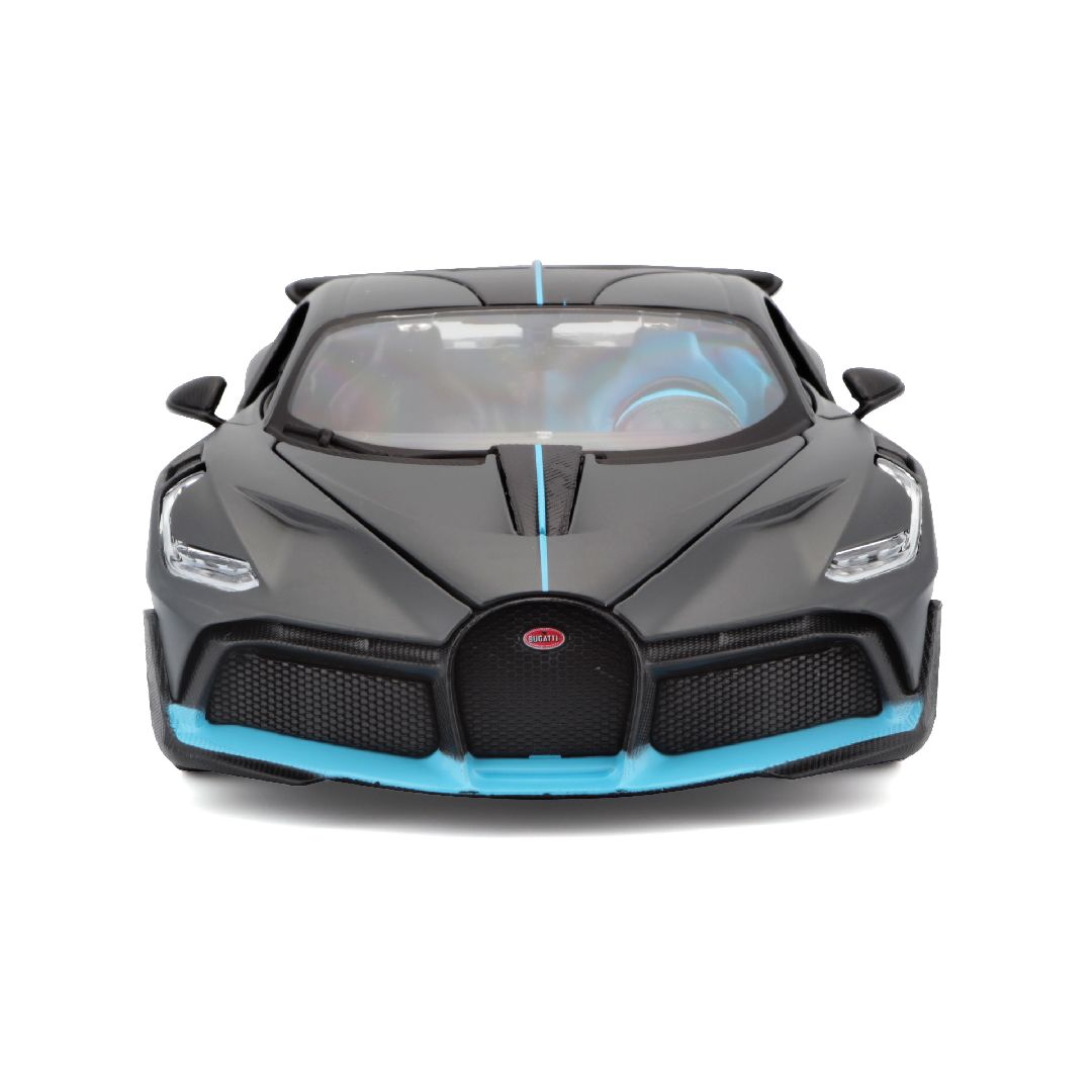 Maisto 1/24 SE Bugatti Divo (Charcoal/Blue)