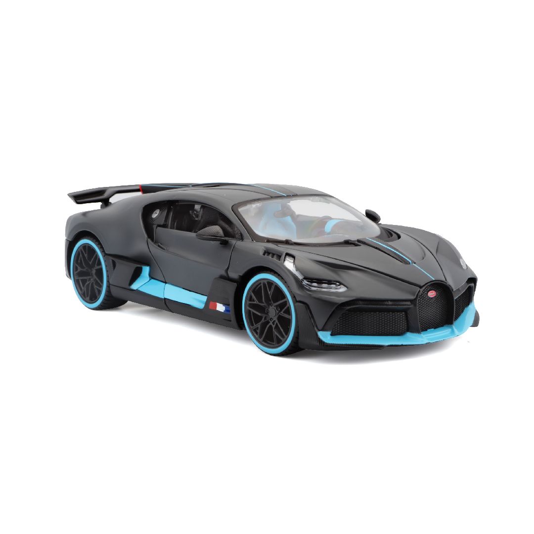 Maisto 1/24 SE Bugatti Divo (Charcoal/Blue)