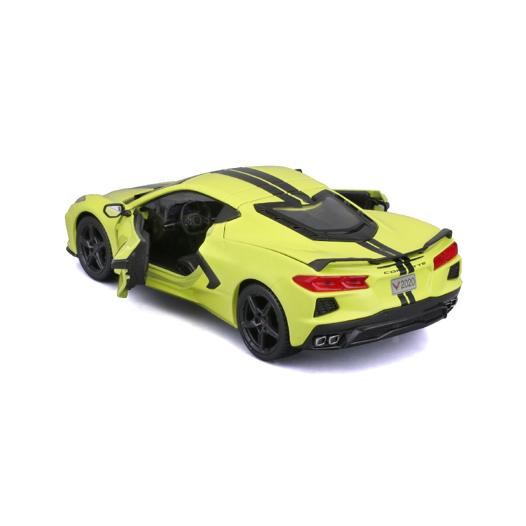 Maisto 1/24 SE 2020 Chevrolet Corvette Stingray Z51 (Yellow)