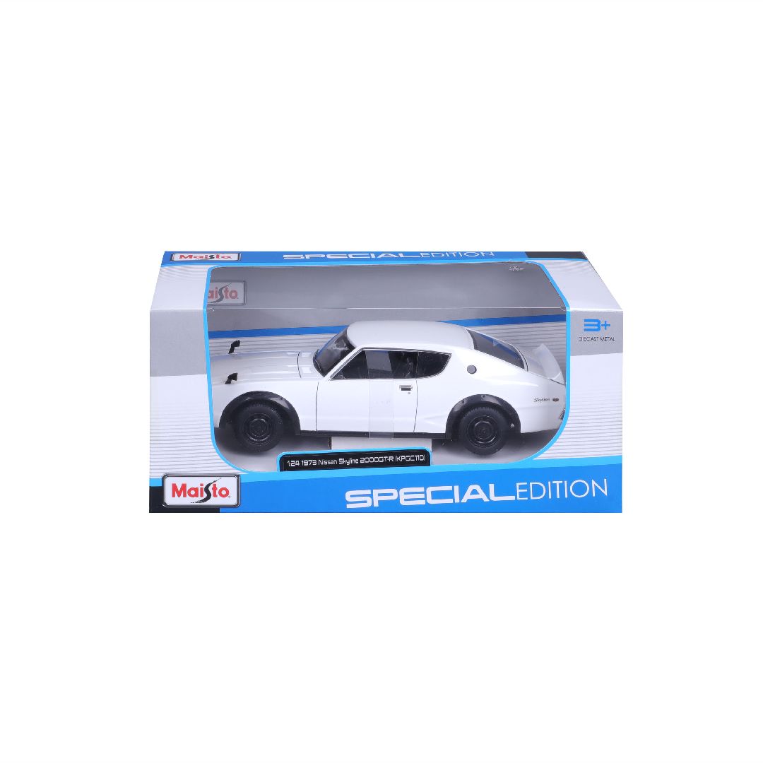 Maisto 1/24 SE 1973 Nissan Skyline GT-R - White