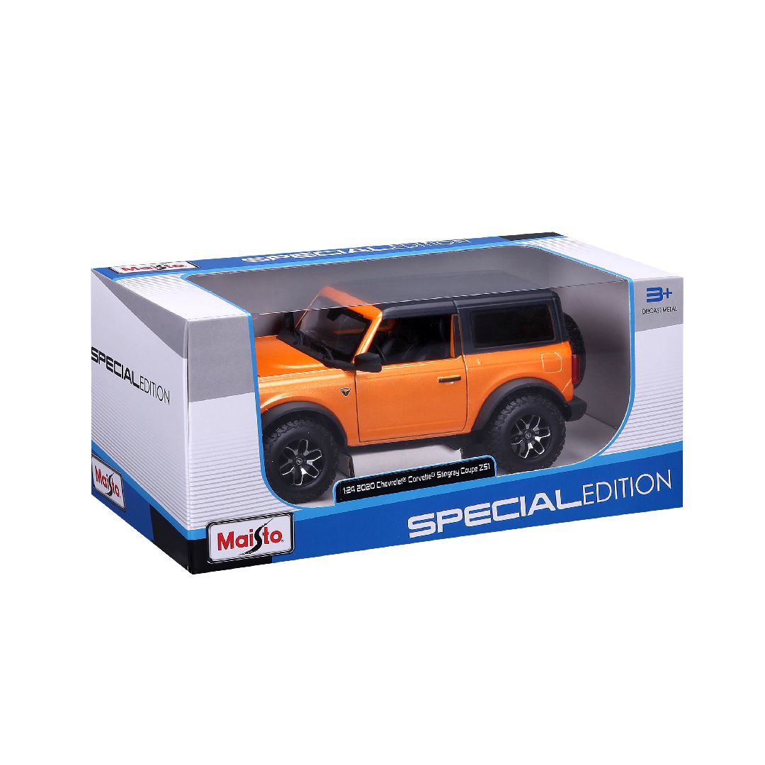 Maisto 1/24 SE 2021 Ford Bronco Badlands 2 dr. - Orange