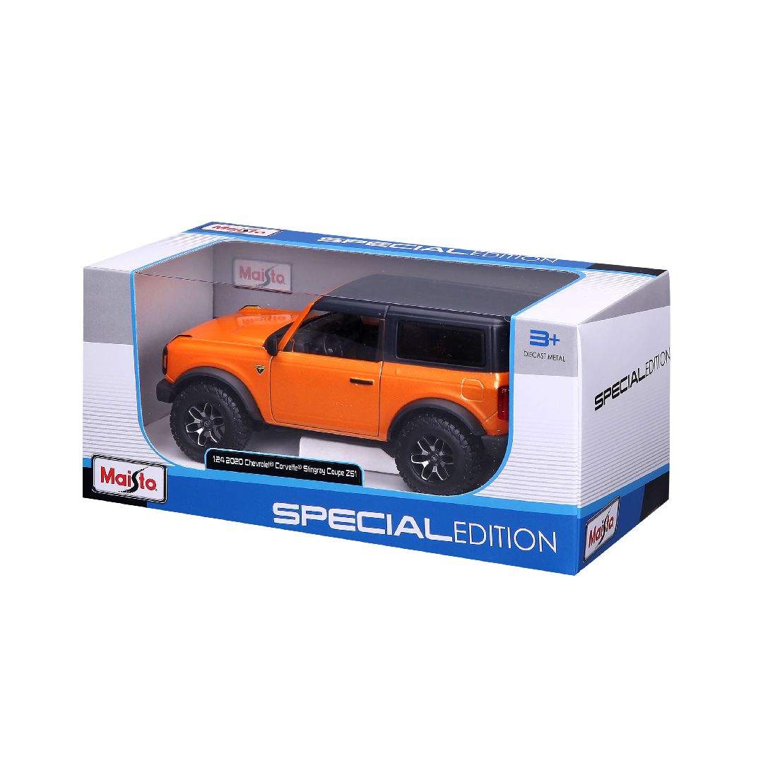 Maisto 1/24 SE 2021 Ford Bronco Badlands 2 dr. - Orange