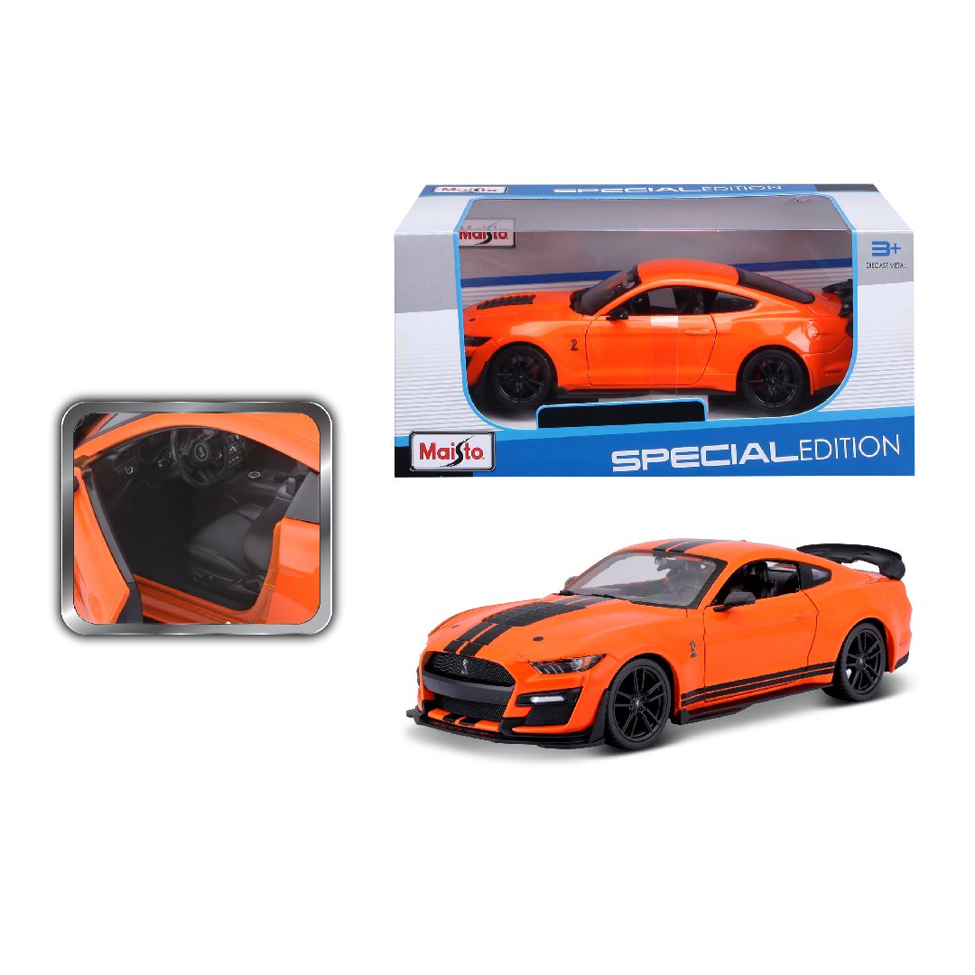 Maisto 1/24 SE 2020 Mustang Shelby GT500 (Orange)