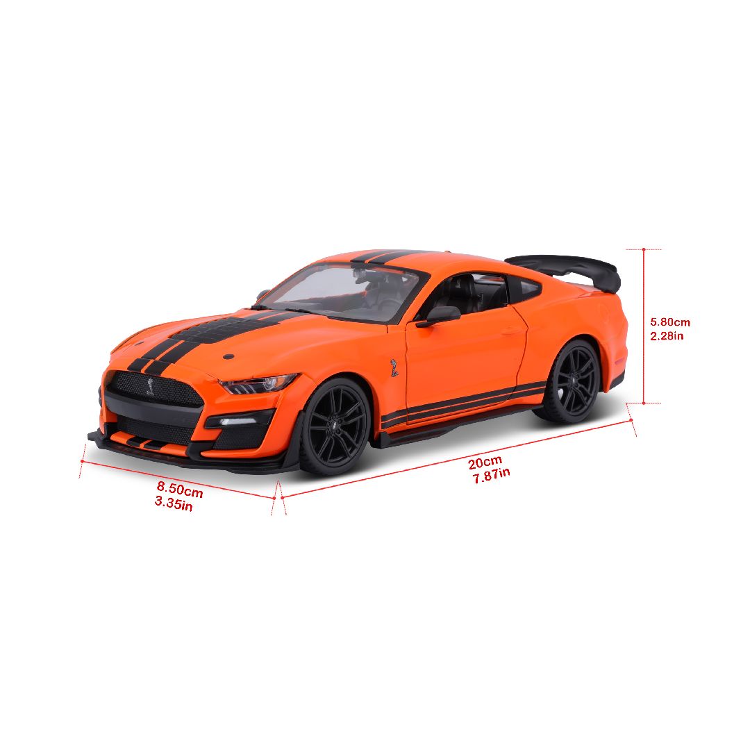 Maisto 1/24 SE 2020 Mustang Shelby GT500 (Orange)