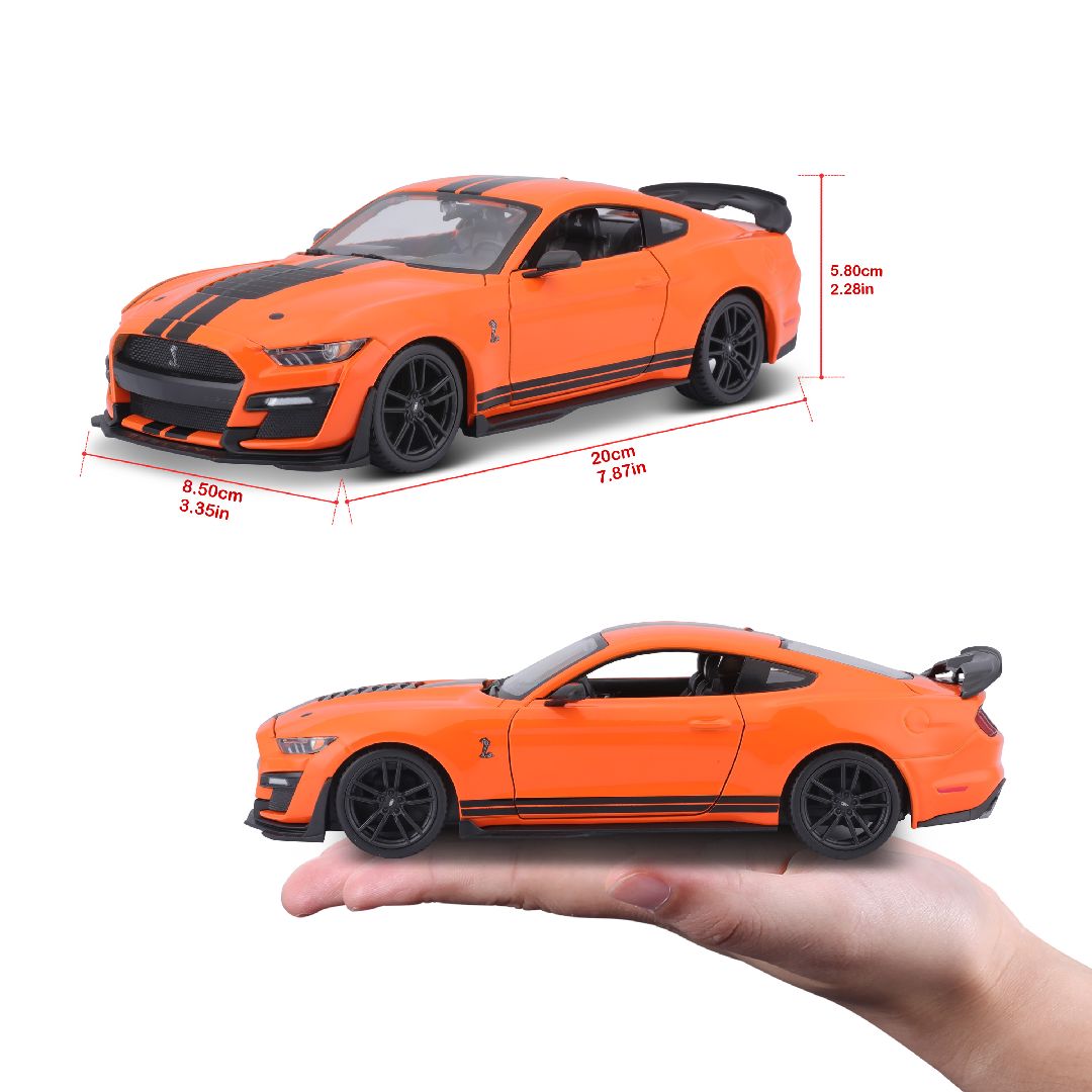 Maisto 1/24 SE 2020 Mustang Shelby GT500 (Orange)